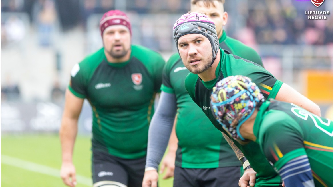 Lietuvos regbio rinktinė Šiauliuose užbaigs „Trophy“ diviziono ciklą