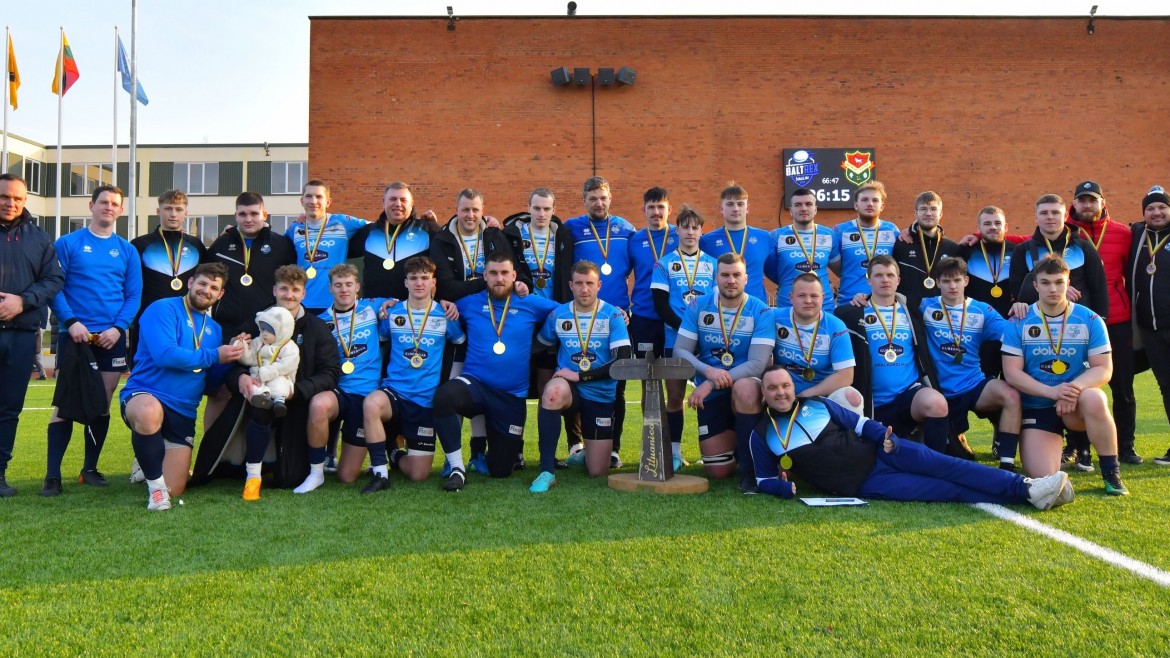 Istorinis S. Dariaus ir S. Girėno trofėjus  – „Baltrex-Šiaulių“ regbininkų rankose