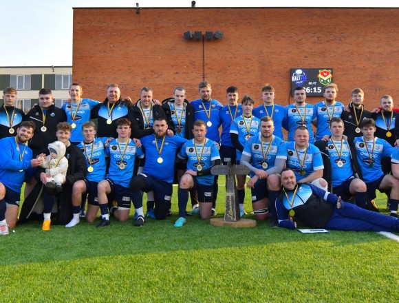 Istorinis S. Dariaus ir S. Girėno trofėjus – „Baltrex-Šiaulių“ regbininkų rankose