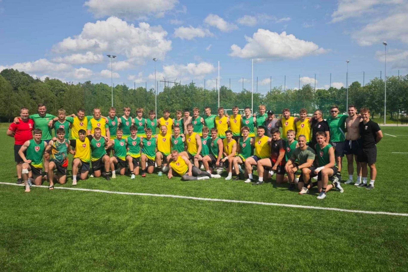 Lietuvos regbio-7 rinktinės treneris džiaugiasi augančia karta
