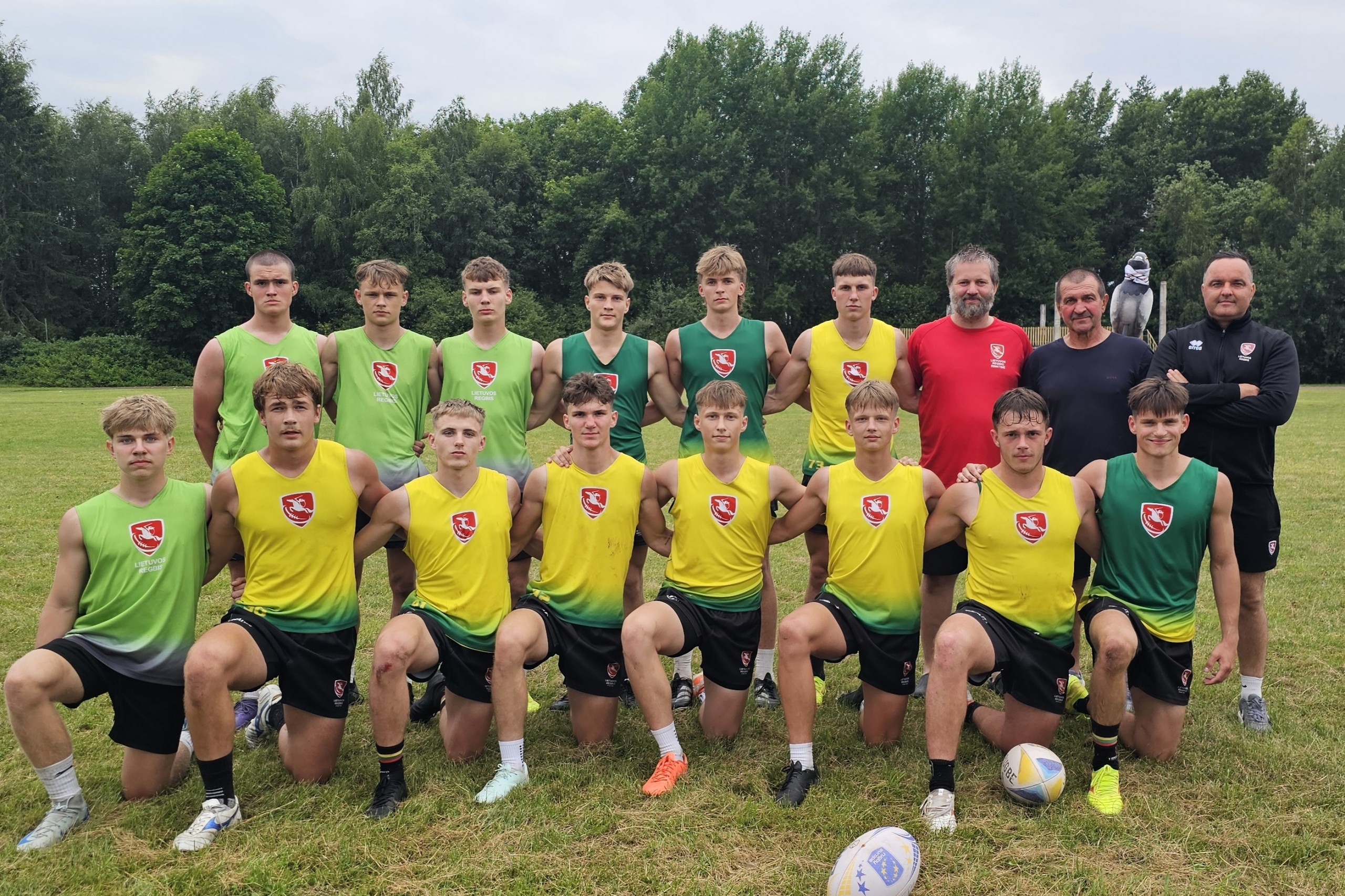 Ambicinga Lietuvos U18 regbio-7 rinktinė pasitinka kovas Europos čempionate