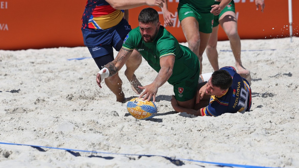 Lietuvos paplūdimio regbio rinktinė iškovojo Europos čempionato bronzos medalius