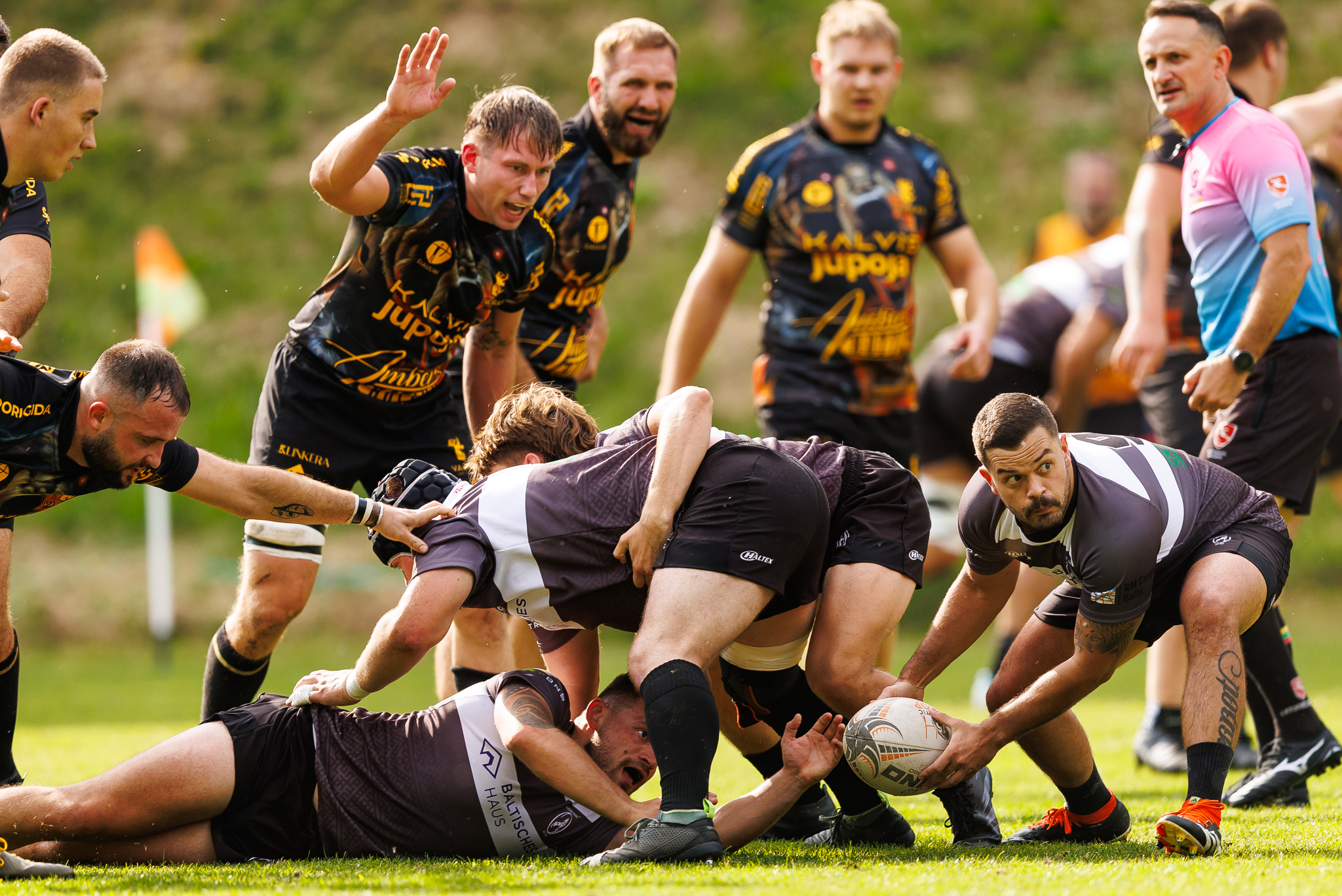 „Geležinio vilko“ regbininkai parklupdė „Vairą“, Šiaulių derbyje triumfavo „Baltrex-Šiauliai“