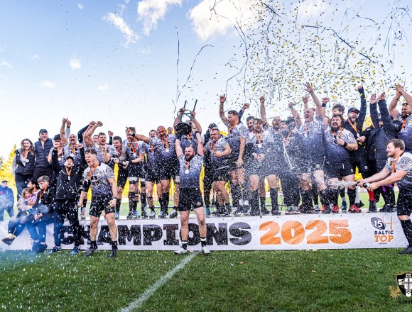 Nutrūko Lietuvos klubų dominavimas regbio „Top“ lygoje: finale įspūdingu stiliumi triumfavo „Livonia“